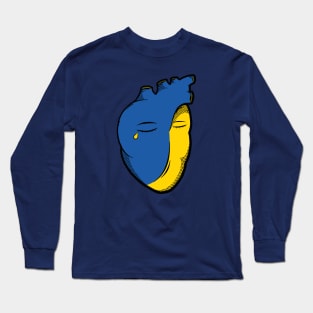 Ukraine's Broken Heart Long Sleeve T-Shirt